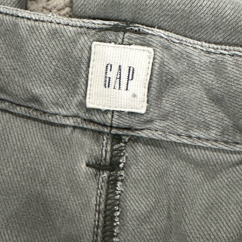 GAP Charcoal Wide Leg Flare Women's Jeans/Pants - Picture 4 of 15